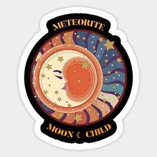 Meteorite Collector "Meteorite Moon Child" Meteorite Sticker